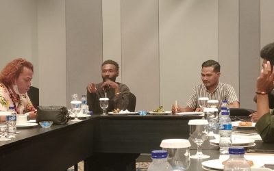 ACARA MEDIA BRIEFING DAN FGD BERSAMA DENGAN KPK– KASATGAS WILAYAH V KEDEPUTIAN KORSUP