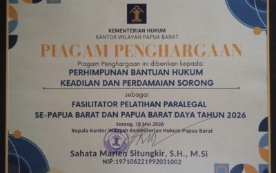 1.055 Posbankum Papua Barat Daya diresmikan Menteri Hukum, PBHKP siap Jalankan Pelatihan Paralegal